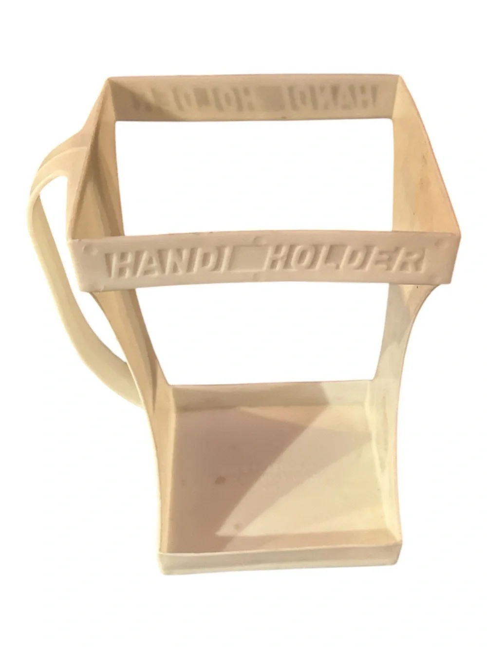 Vintage Pathmark White Plastic Handi Holder
